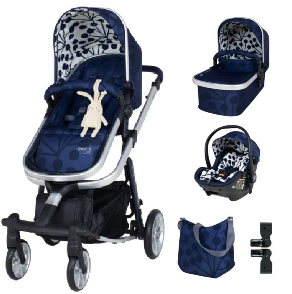 Количка Cosatto Giggle Quad 3в1 LUNARIA INK