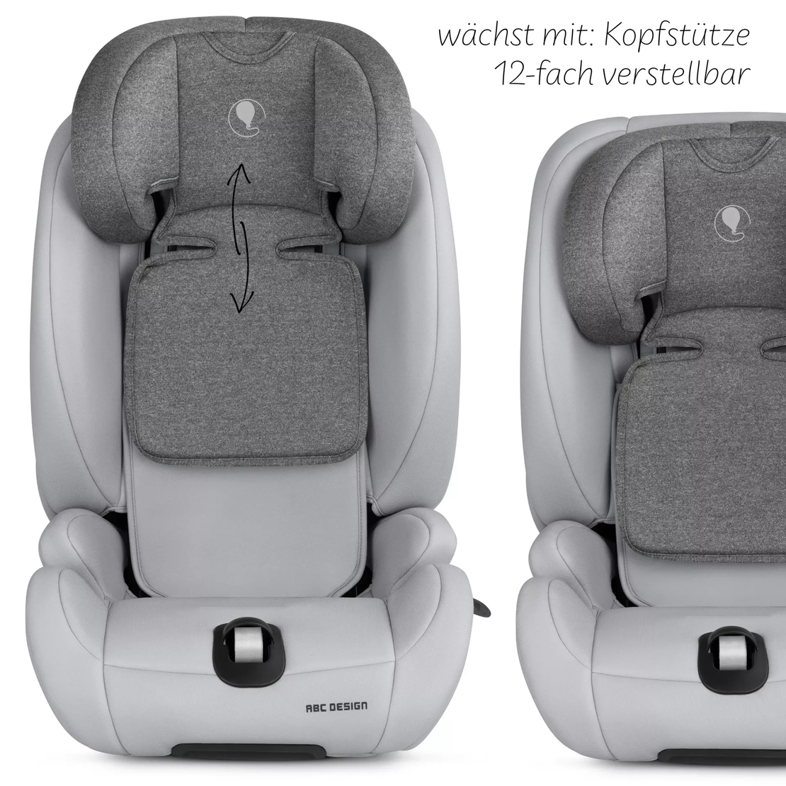 ABC Design Car Seat Aspen 2 Fix i-Size 15 months to 12 years Столче за Кола Pearl