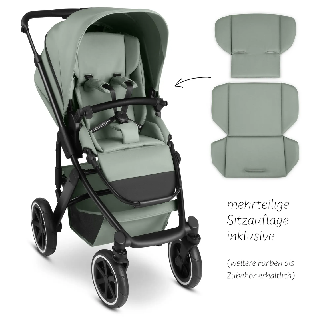 ABC Design Salsa 5 Air Pine Комбинирана Детска Количка 2 в 1