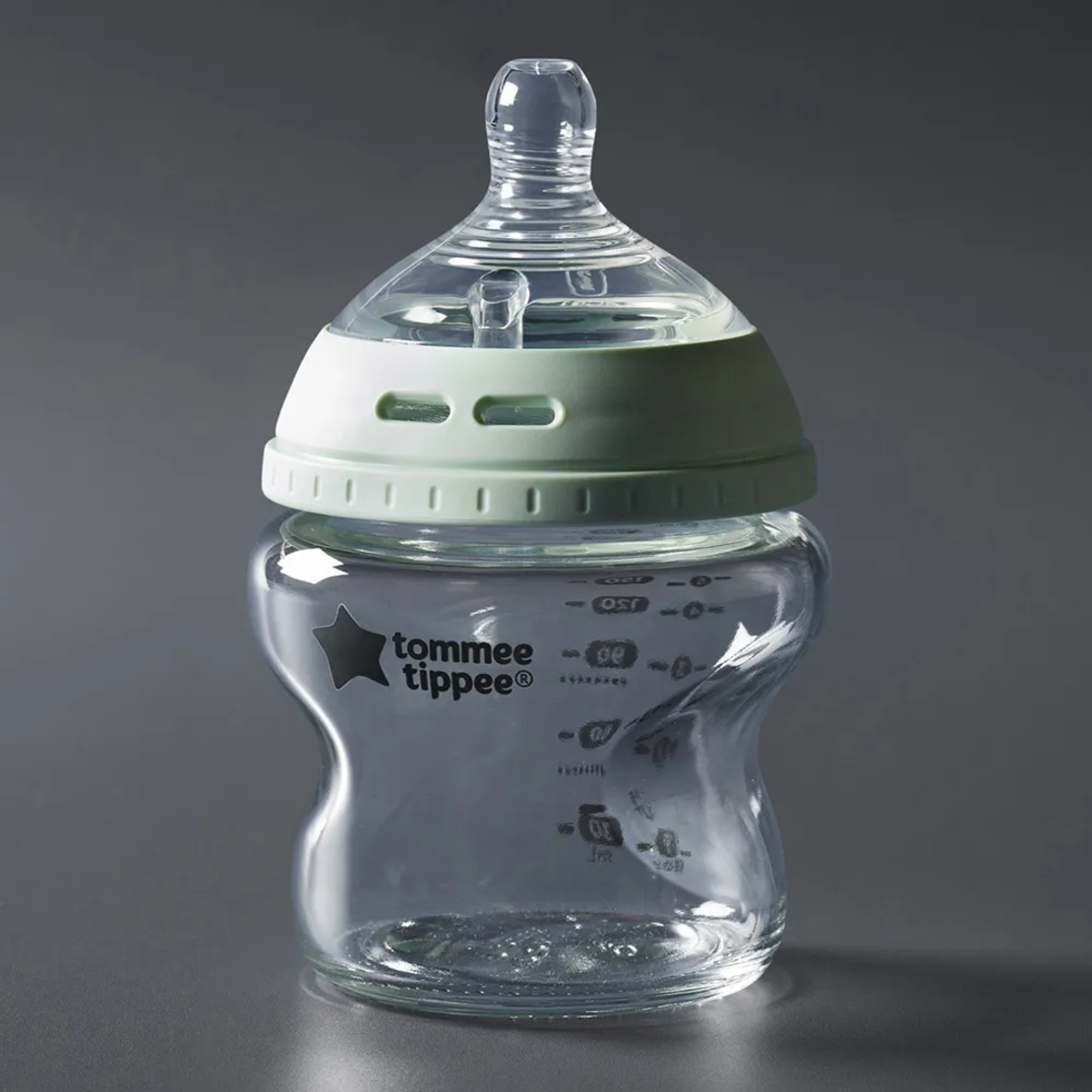 Tommee Tippee Стъклено Шише за Хранене Easi-Vent 150 ml 0м+
