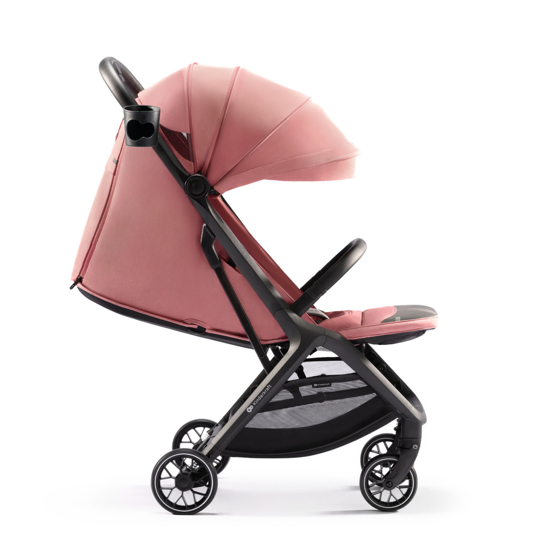  Бебешка количка KinderKraft NUBI 2, PINK QUARTZ 