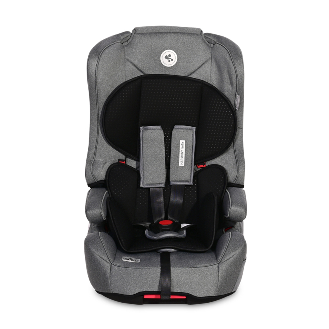 СТОЛ ЗА КОЛА HARMONY ISOFIX 9-36 KG STEEL&BLACK