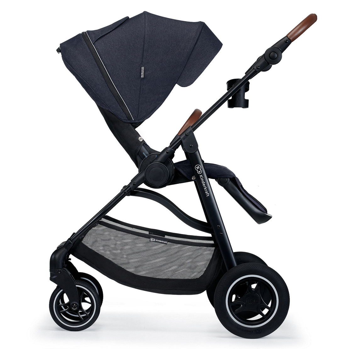  Бебешка количка KinderKraft ALL ROAD, синя 
