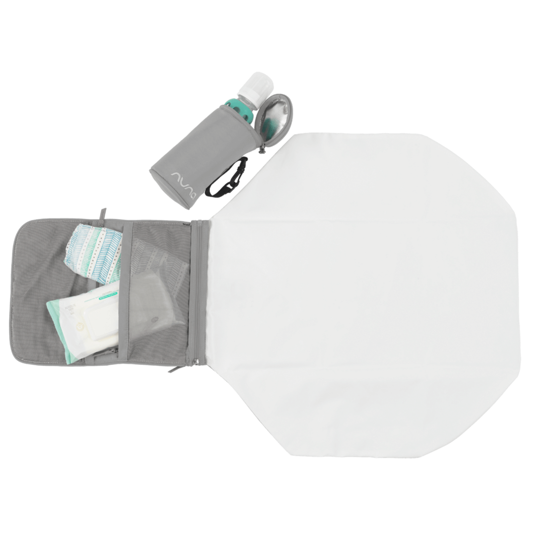 Nuna Diaper Bag Frost Чанта за Детска Количка