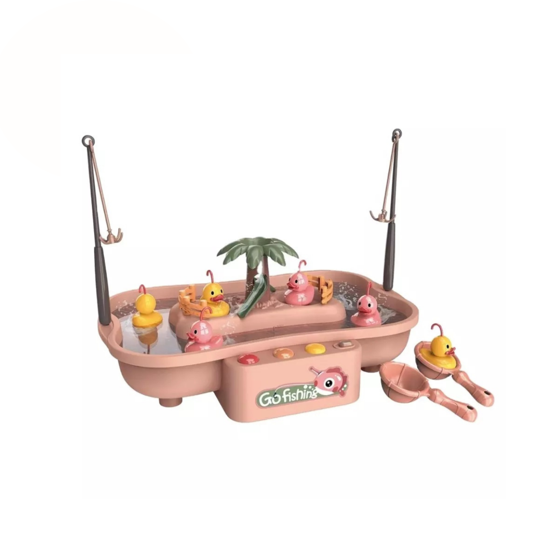  Комплект за риболов Buba Go Fishing, 889-192, патета, розов 