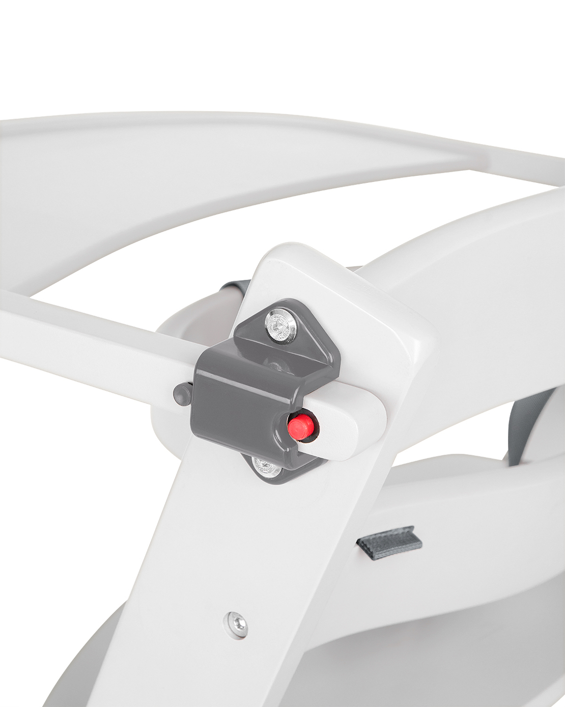 KikkaBoo Дървен Стол за Храненe Nordy White