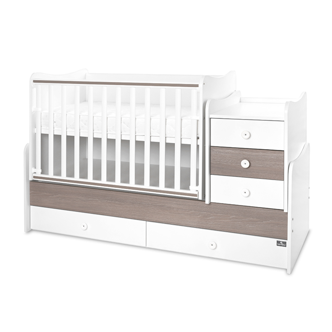 LORELLI ЛЕГЛО MAXI PLUS NEW 70/160 ЦВЯТ БЯЛО И КАФЕ