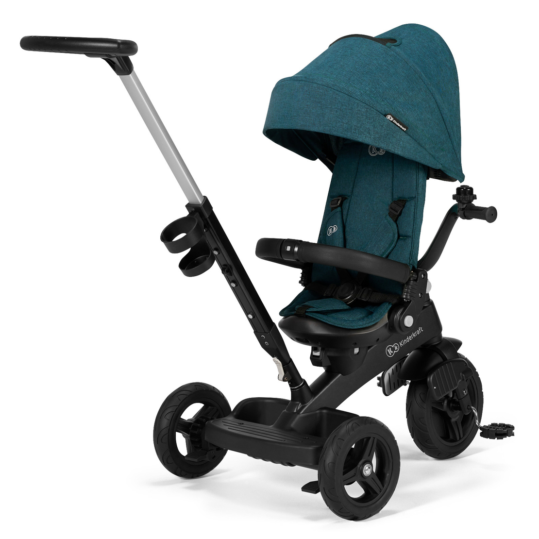  Триколка KinderKraft TWIPPER, Зелена 