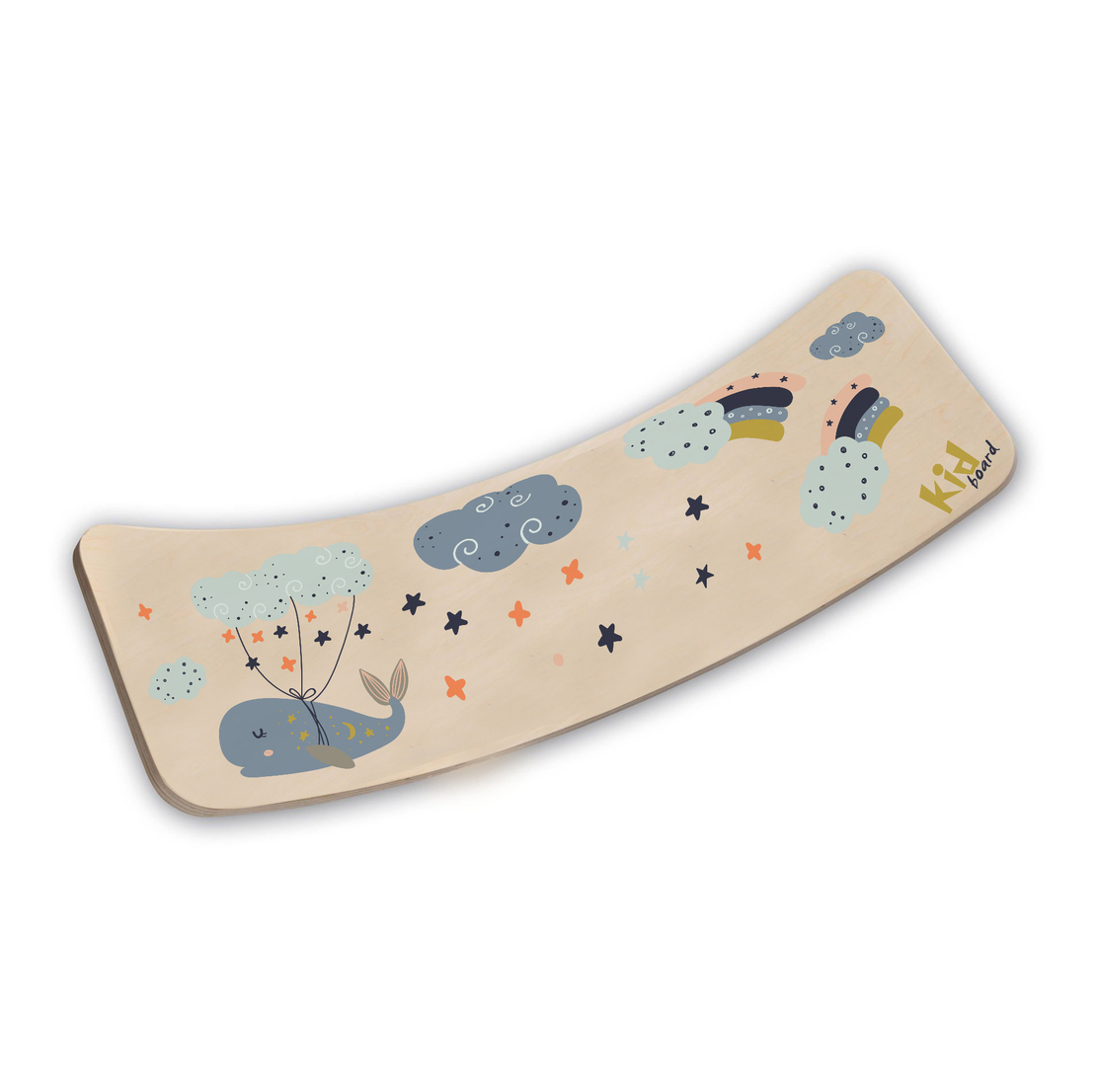 Баланс борд KidBoard, Облаче