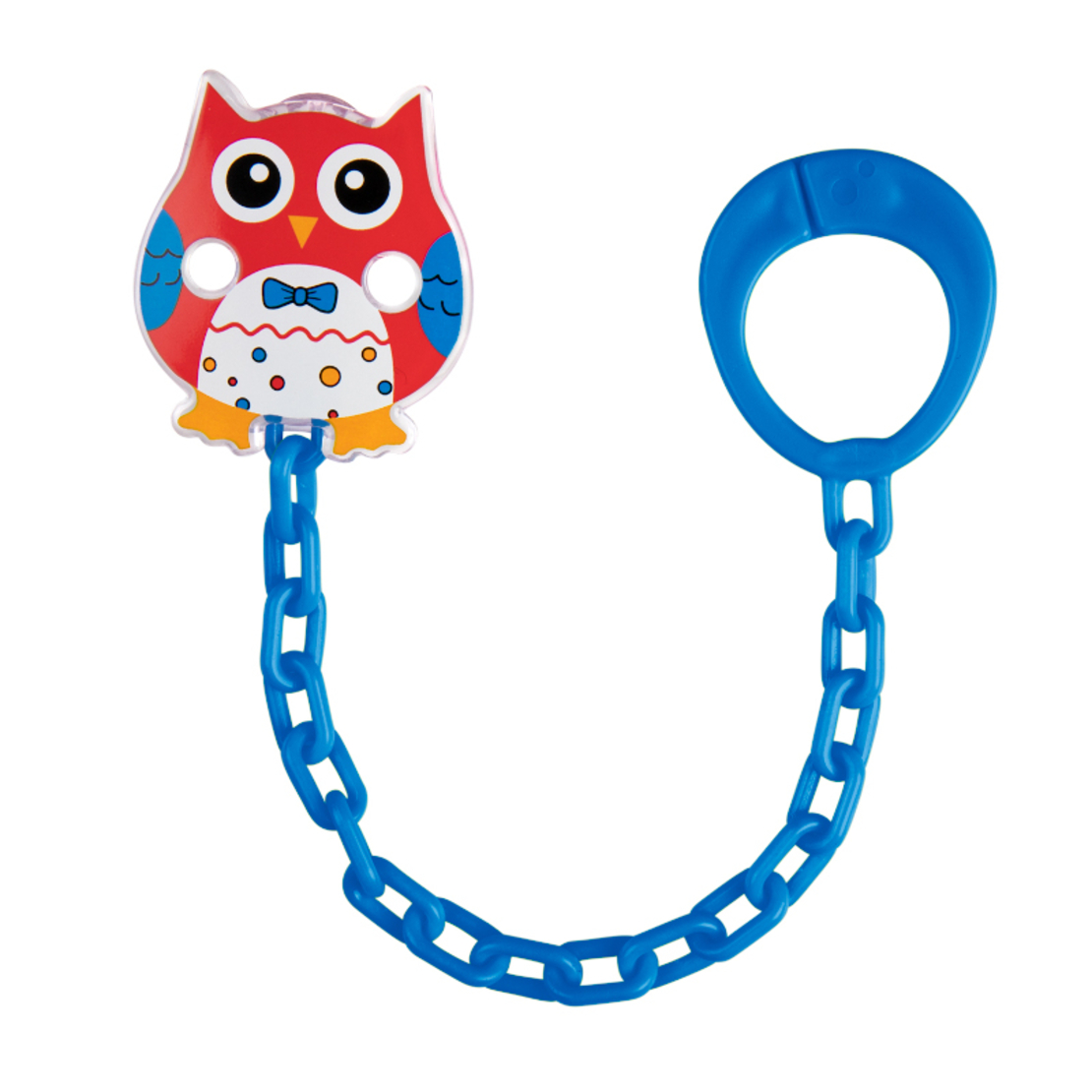 Клипс за залъгалка със синджир,  Owls