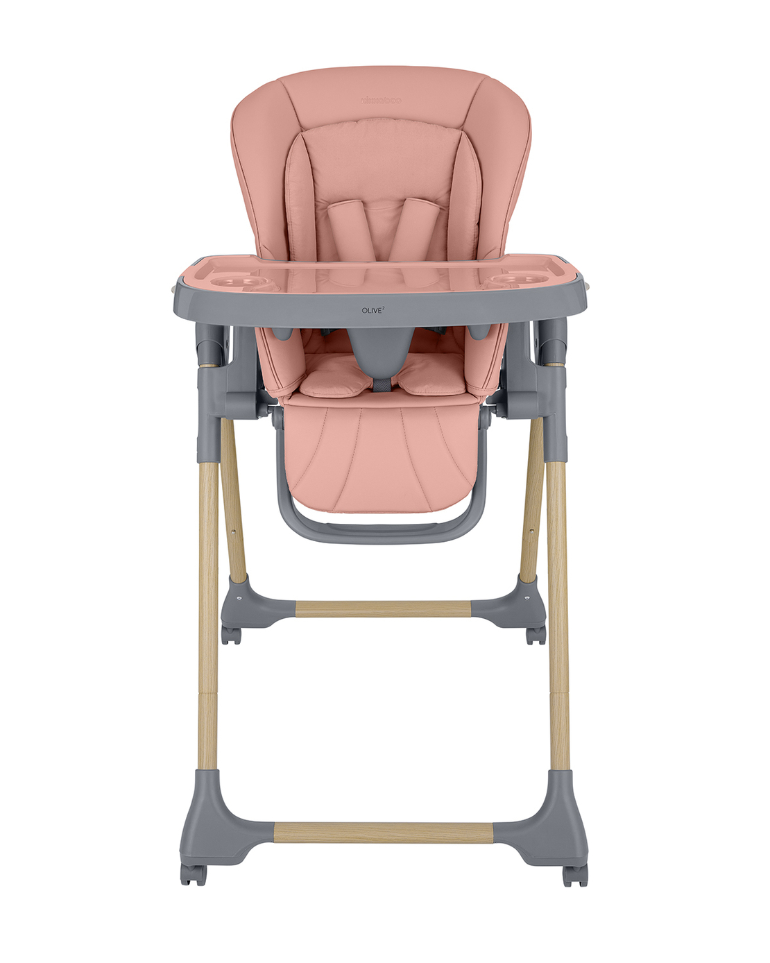 KikkaBoo Стол за Храненe Olive 2 Pink