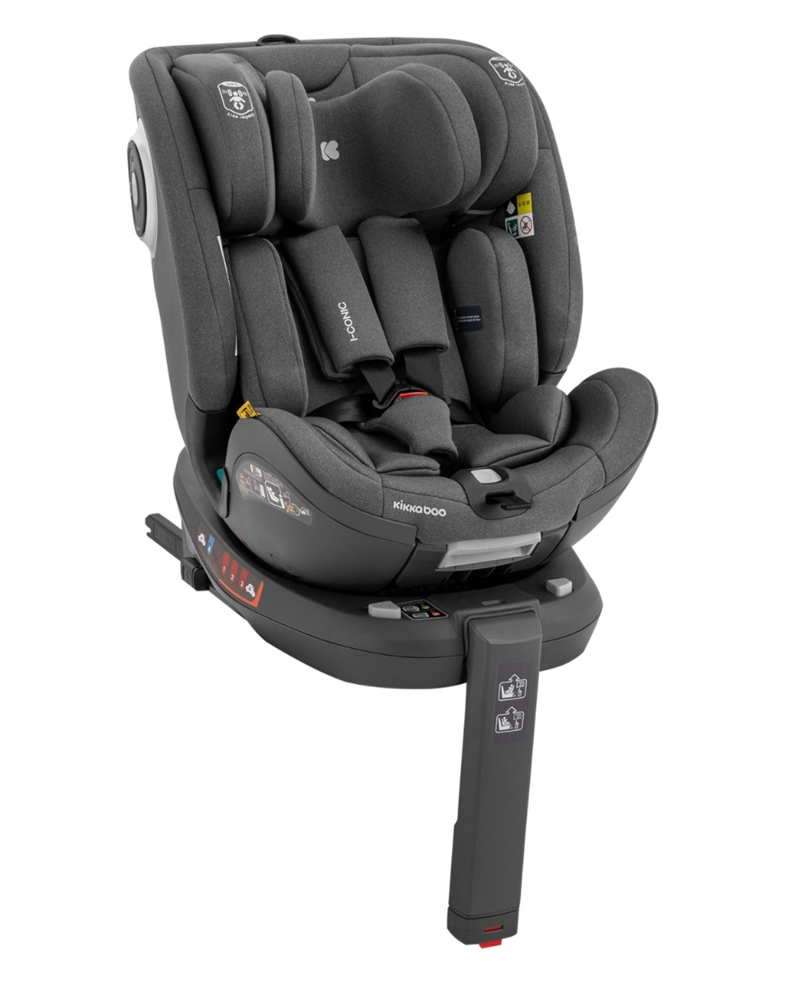 Стол за кола 40-150 см i-Conic i-SIZE Dark Grey