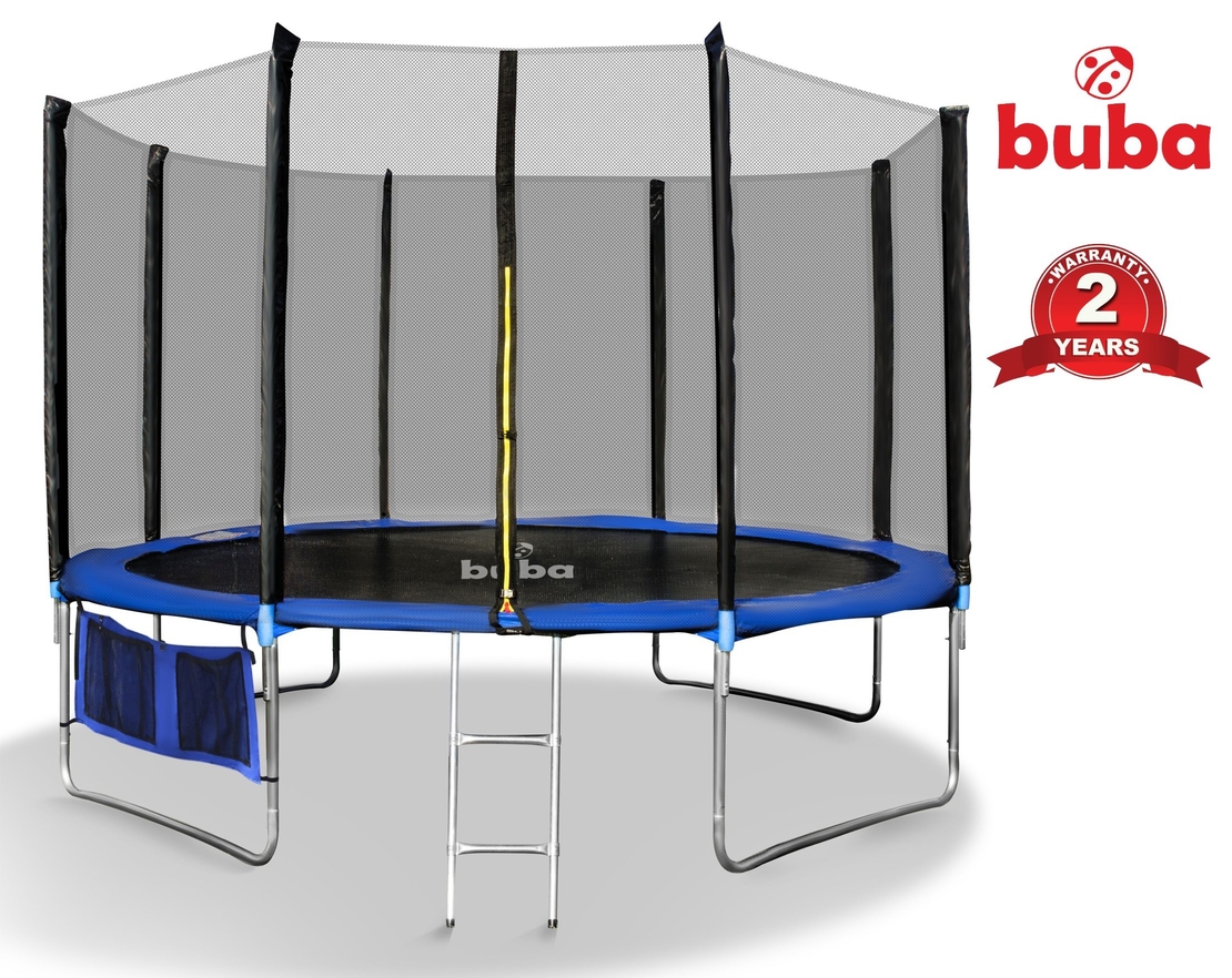 Детски батут Buba 12FT (366 см) с мрежа и стълба