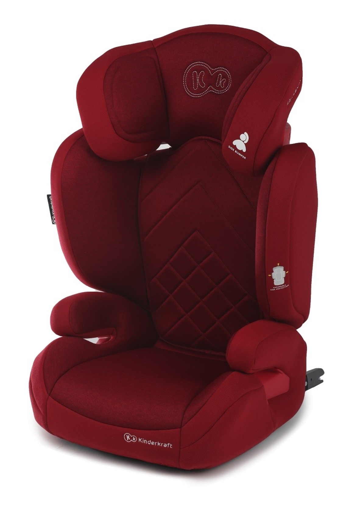  Столче за кола KinderKraft Xpand 15-36 кг, Isofix, Червено 