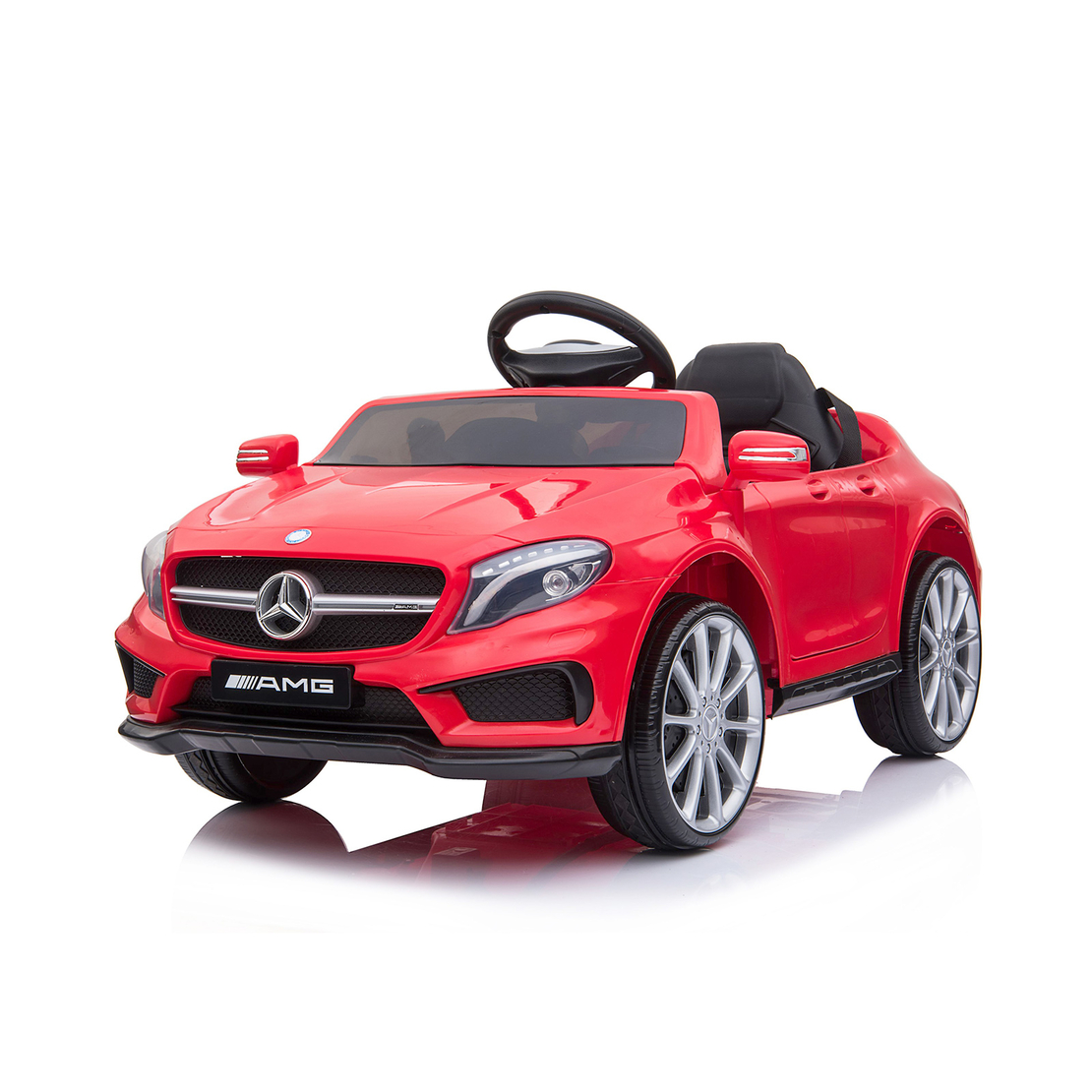 Chipolino  Електрическа кола MercedesBenz GLA45 Червена EVA