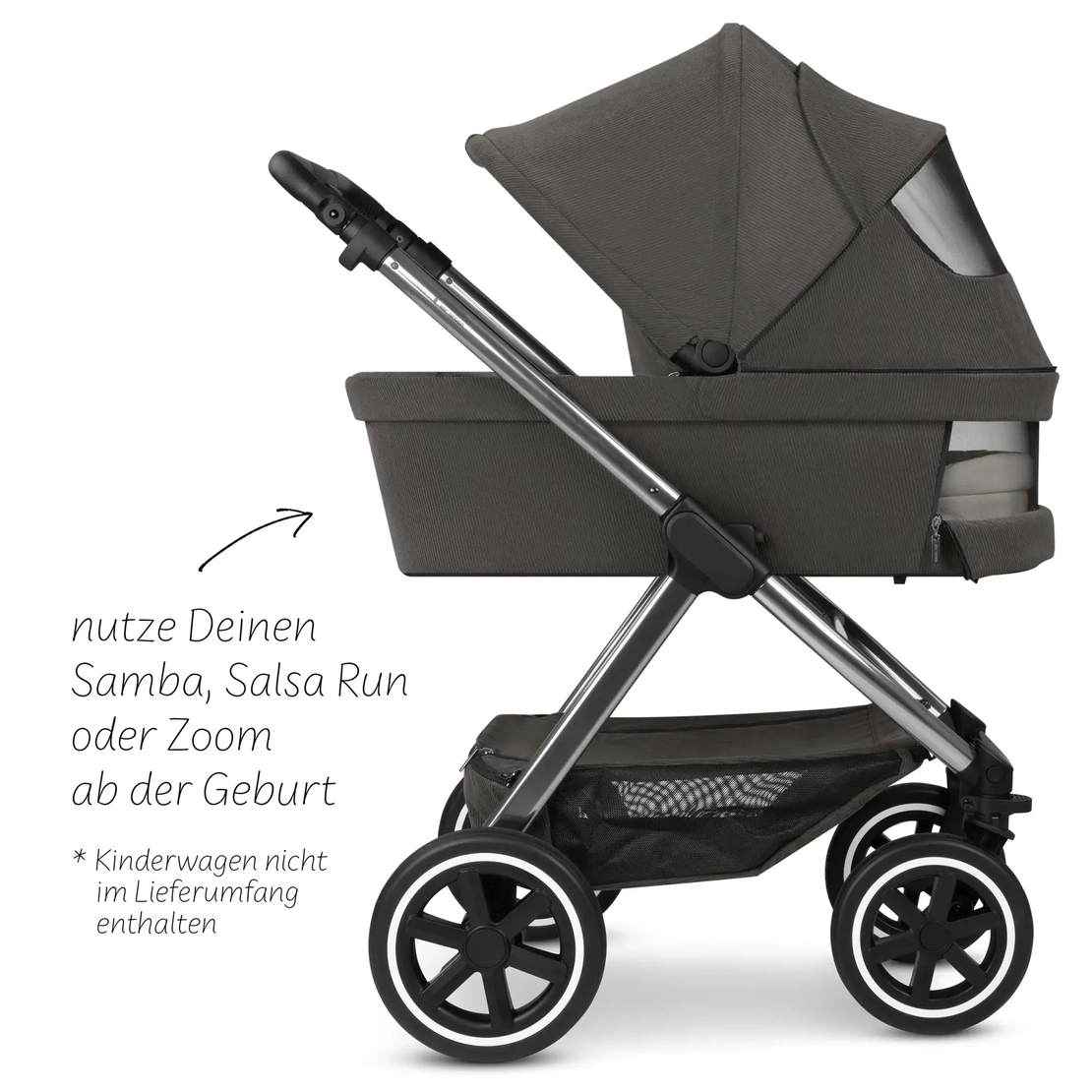 ABC Design Кош за Новородено Carrycot for Samba / Salsa Run / Zoom - Almond
