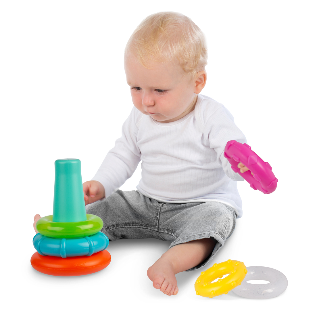 PLAYGRO КОНУС С ЦВЕТНИ РИНГОВЕ REFRESH 10-36 м+