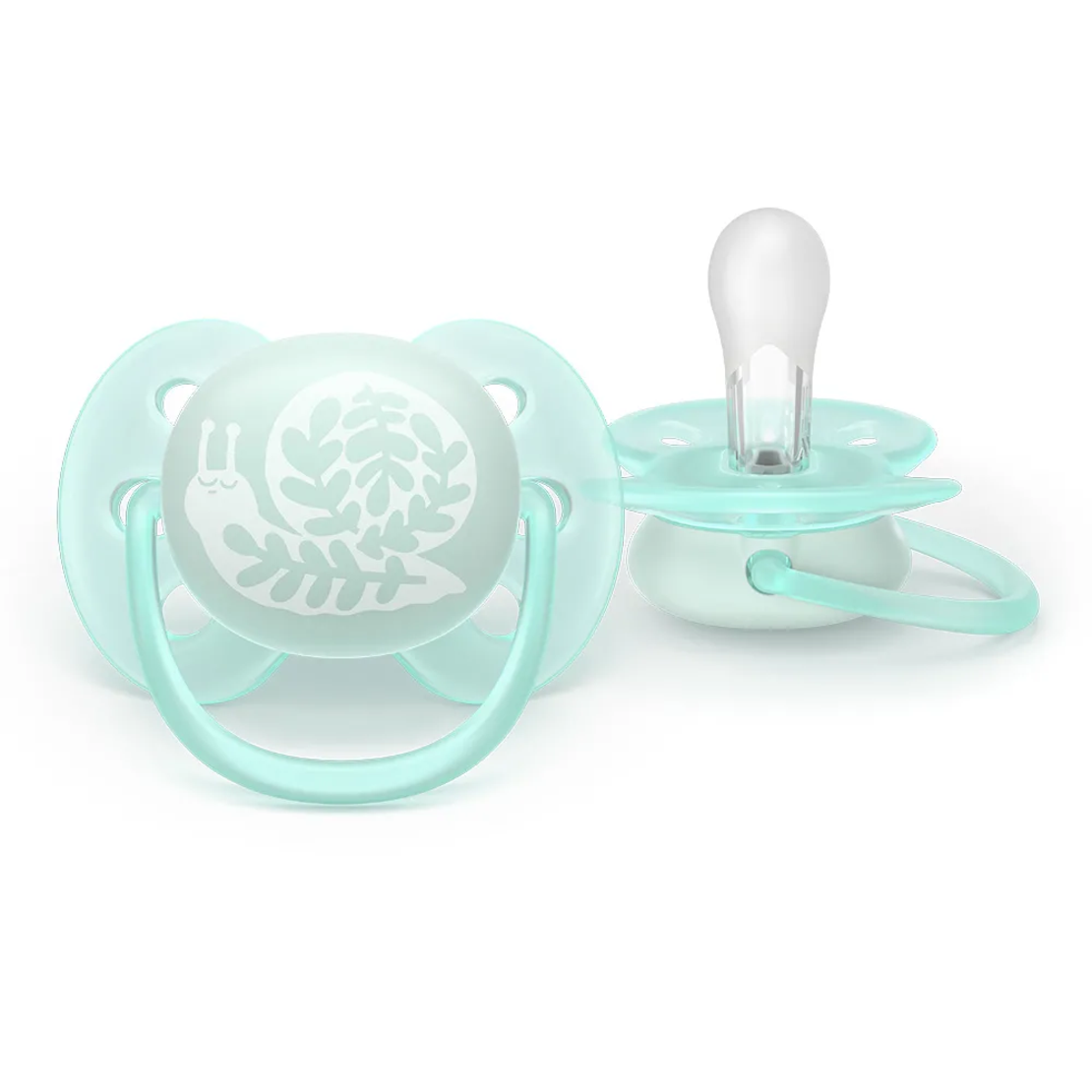 Philips AVENT SCF091/41 Комплект 2 Броя Ортодонтични Силиконови Залъгалки в Кутия за Стерилизиране