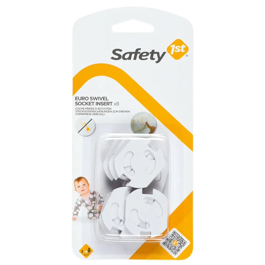 SAFETY 1st Въртящи се Предпазители за Контакт за Дома