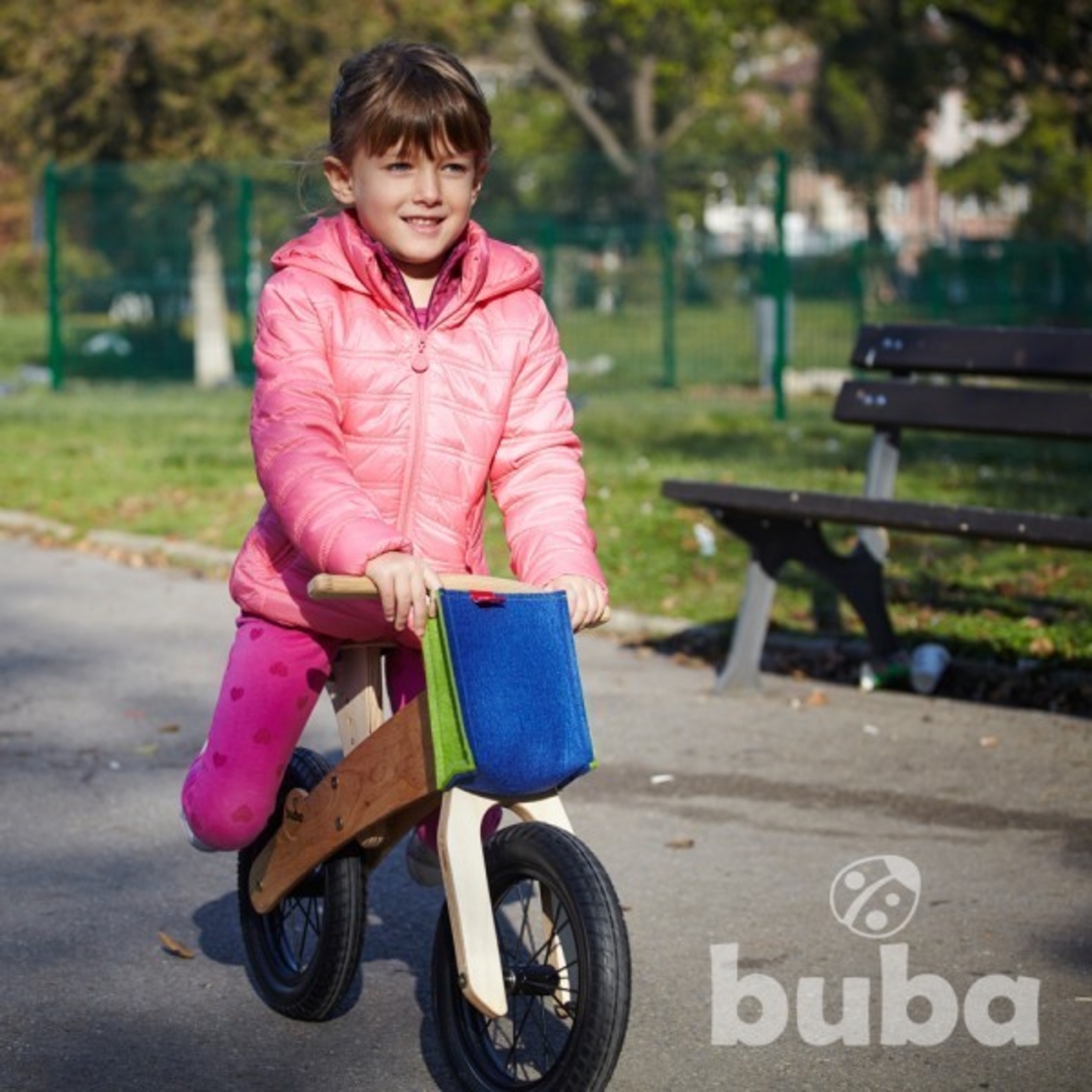  Колело за балансиране със зелена седалка Buba Explorer 