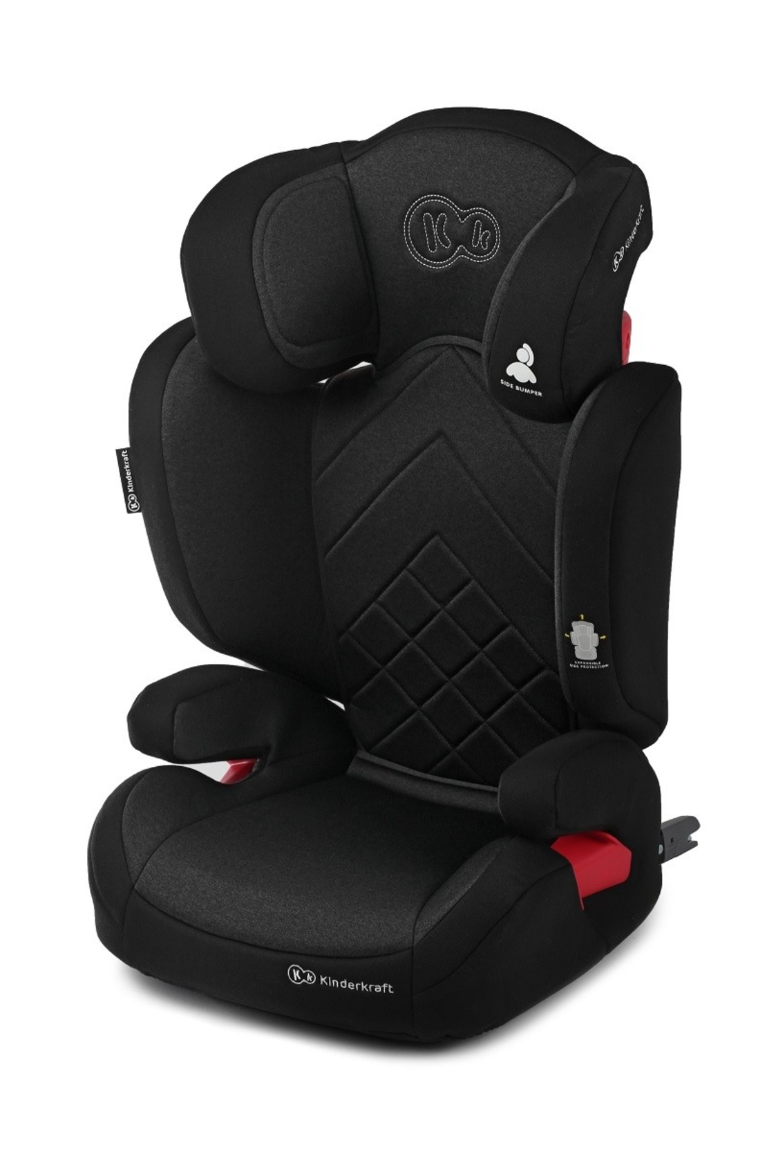  Столче за кола KinderKraft Xpand 15-36 кг, Isofix, Черно 