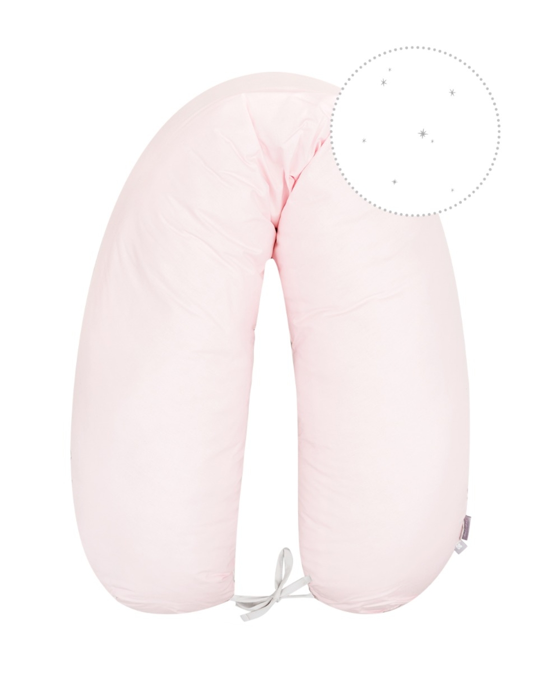 KikkaBoo Възглавница за бременни Dream Big Pink