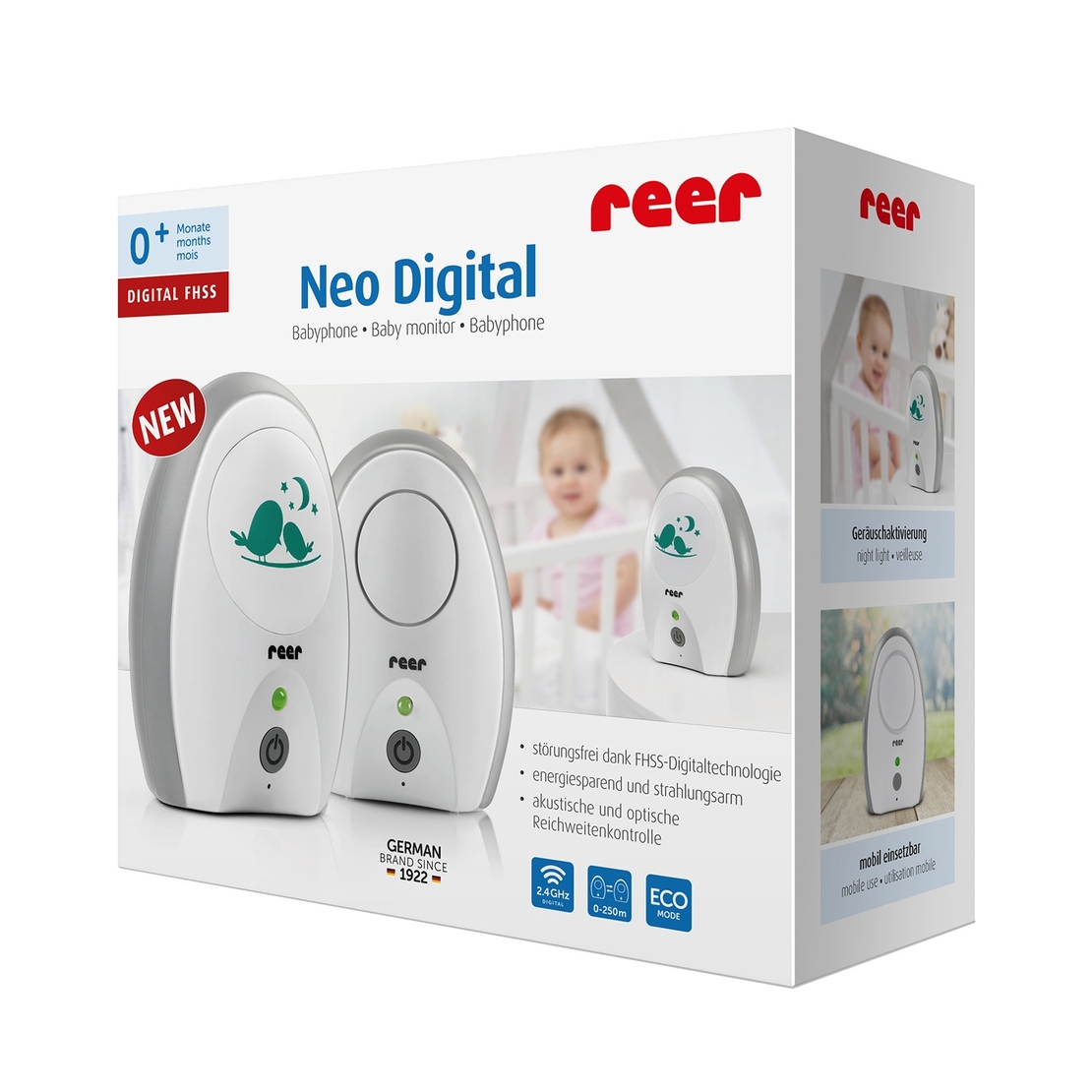 Дигитален бебефон Reer Neo 50040
