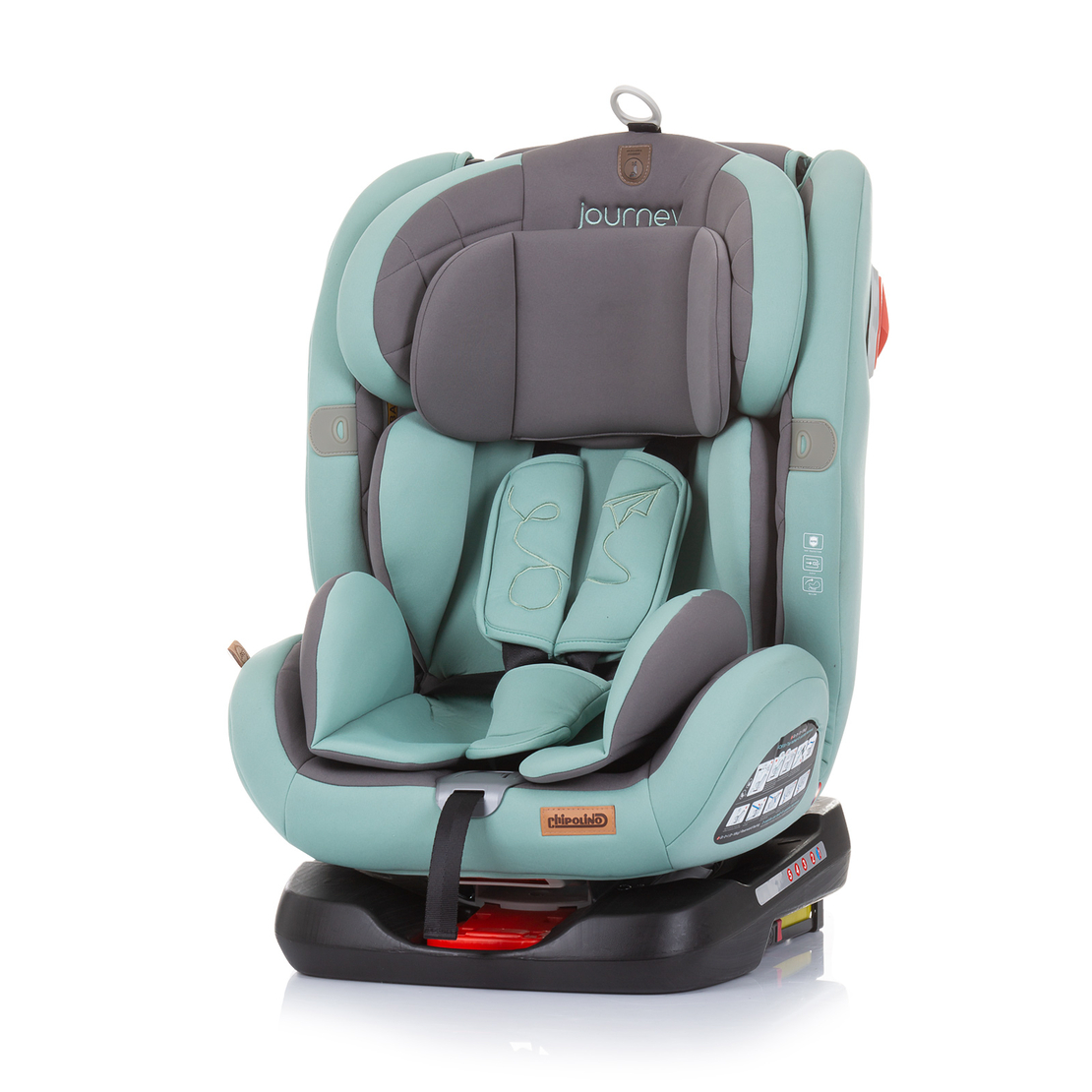 Chipolino  Столче за кола 360 ISOFIX 0-36 кг Journey Алое