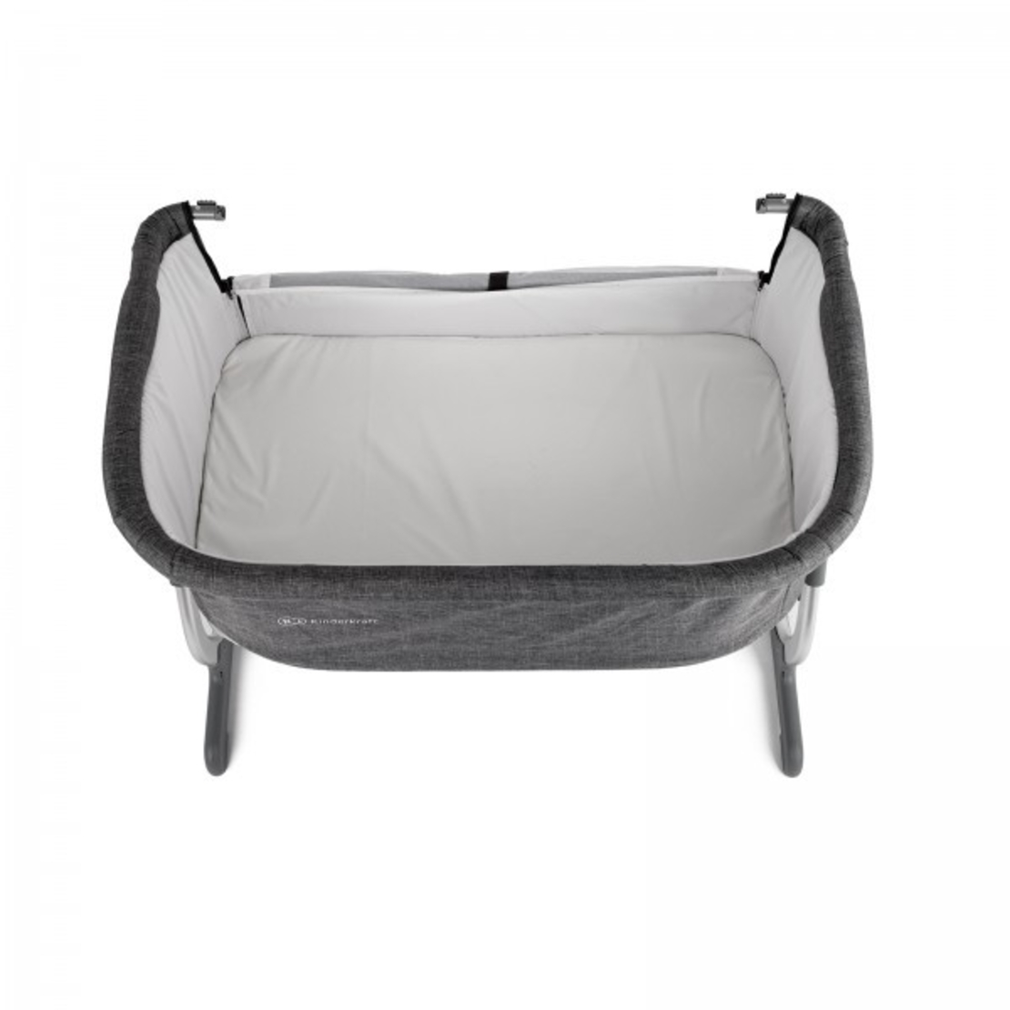  Бебешка кошара KinderKraft UNO, Сива 