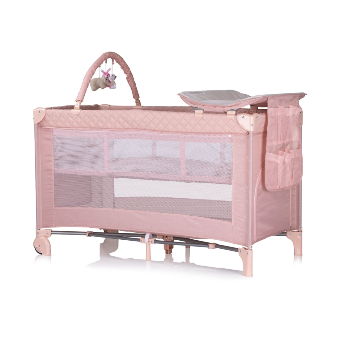 Chipolino Детска преносима кошара Luna Маршмелоу