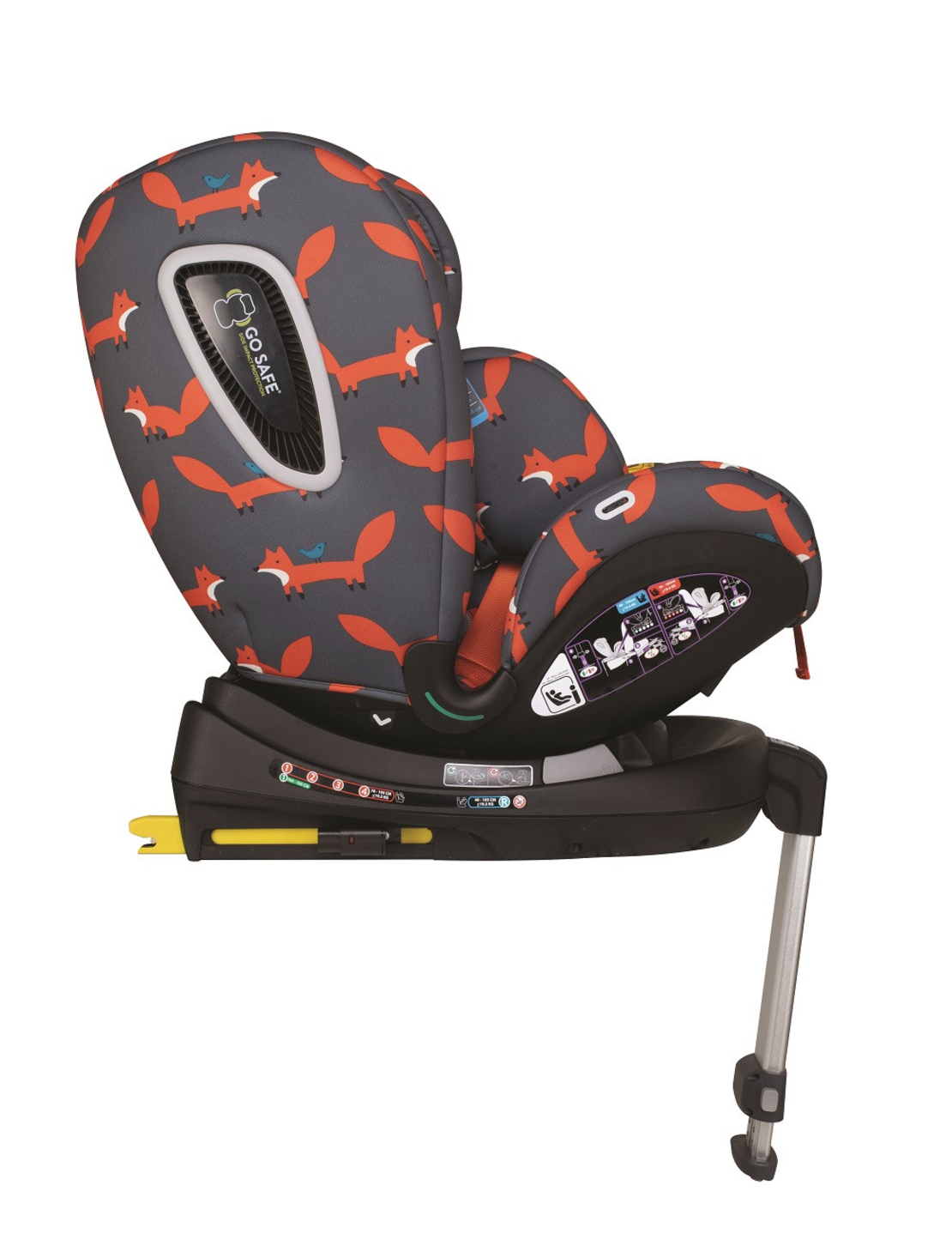  Столче за кола Cosatto CT5242 All in All Rotate i-Size, 0+/1/2/3, Charcoal Mister Fox 