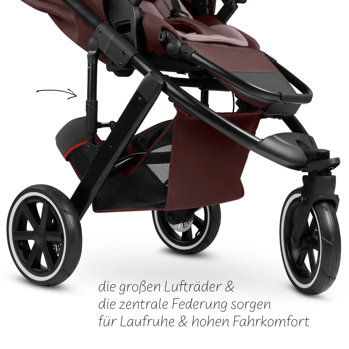 ABC Design Running Stroller Salsa 5 Run Umbra Комбинирана Спортна Детска Количка