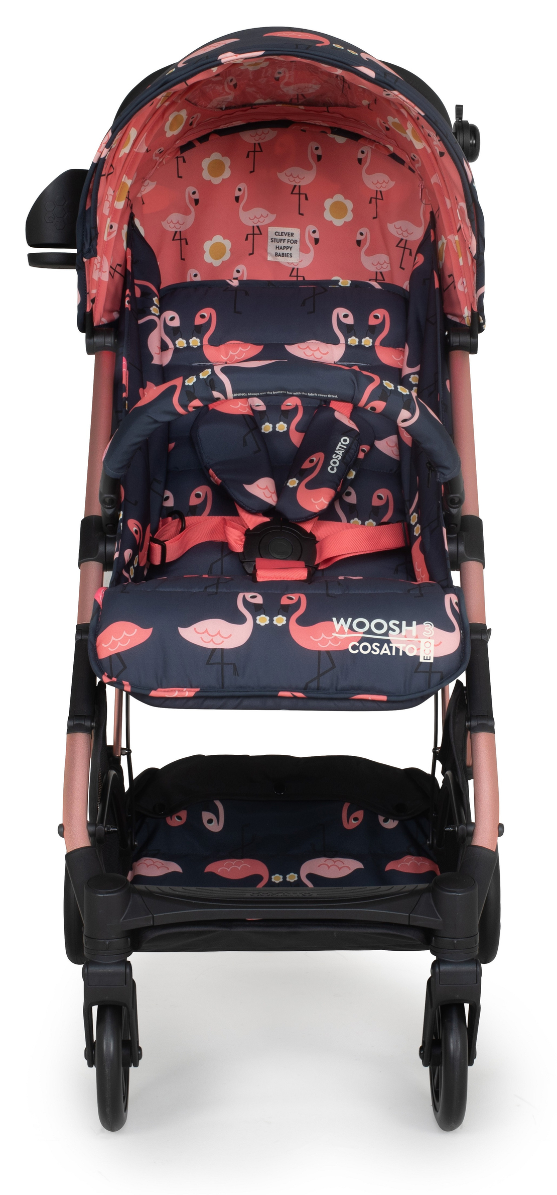  Детска количка Cosatto Woosh3 CT5052, Pretty Flamingo 