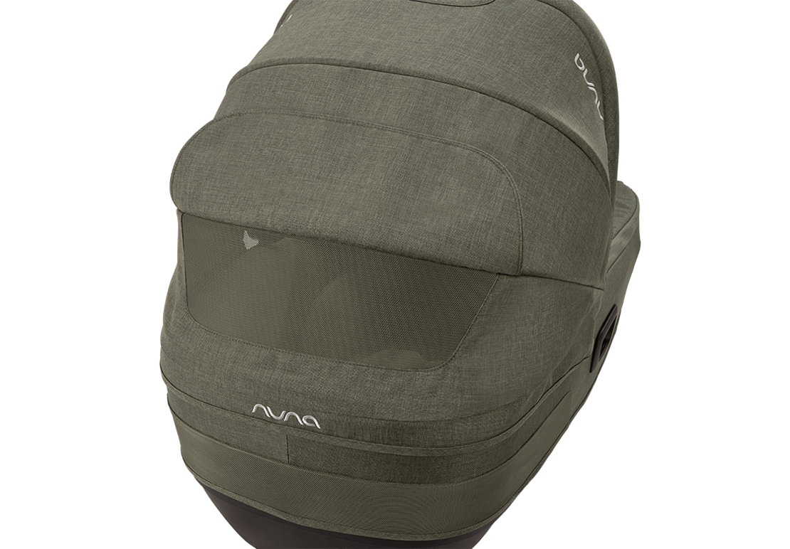 Nuna CARI Next Pine Кош за Новородено с Опция за Столче за Кола