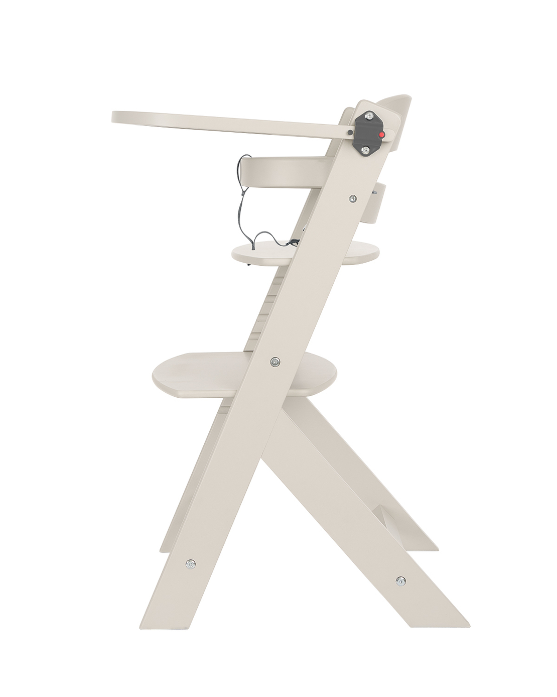 KikkaBoo Дървен Стол за Храненe Nordy Light Beige