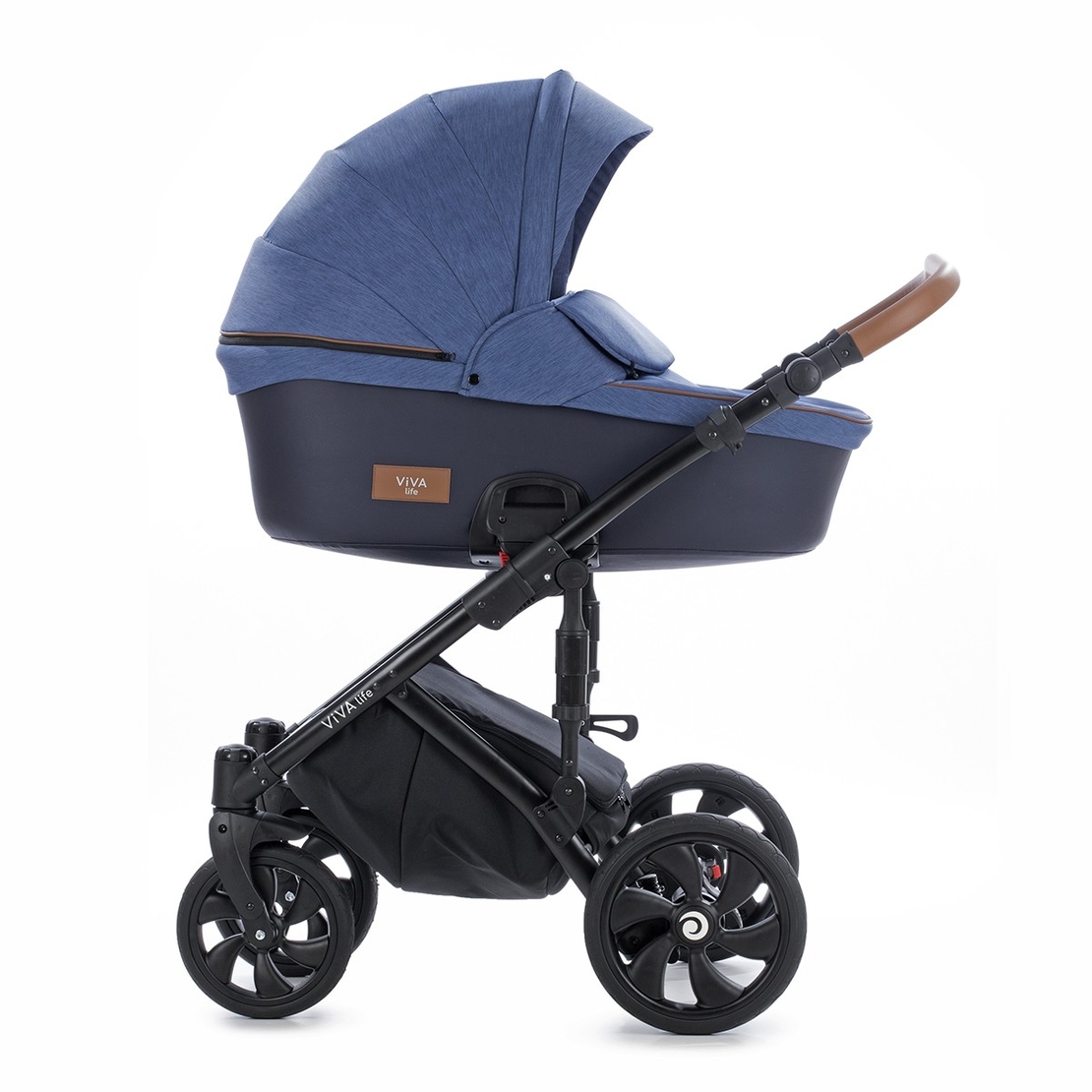 Tutis Viva Life Blue Indigo 076 Комбинирана Детска Количка 2 в 1
