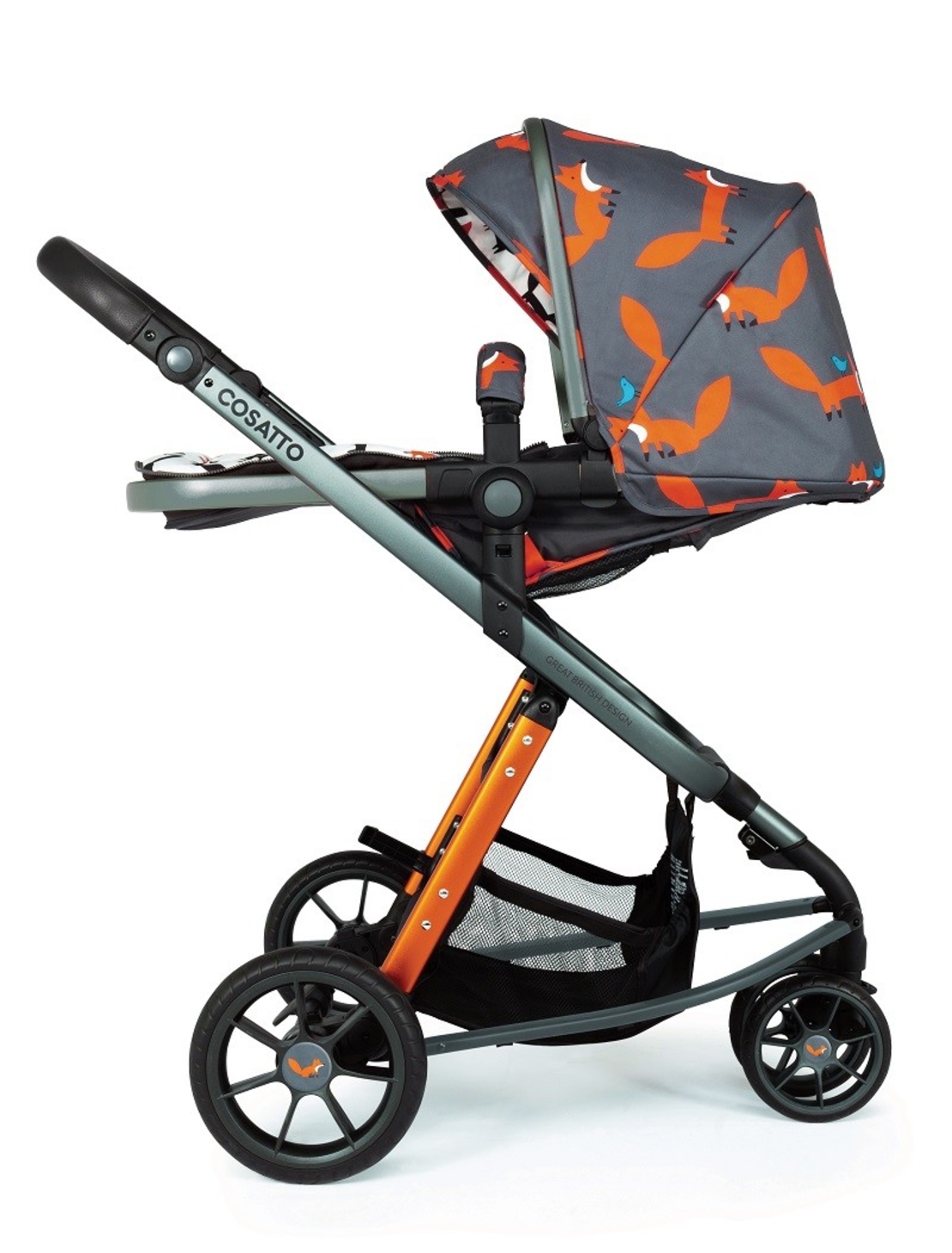 Количка Cosatto Giggle 3 CHARCOAL MISTER FOX