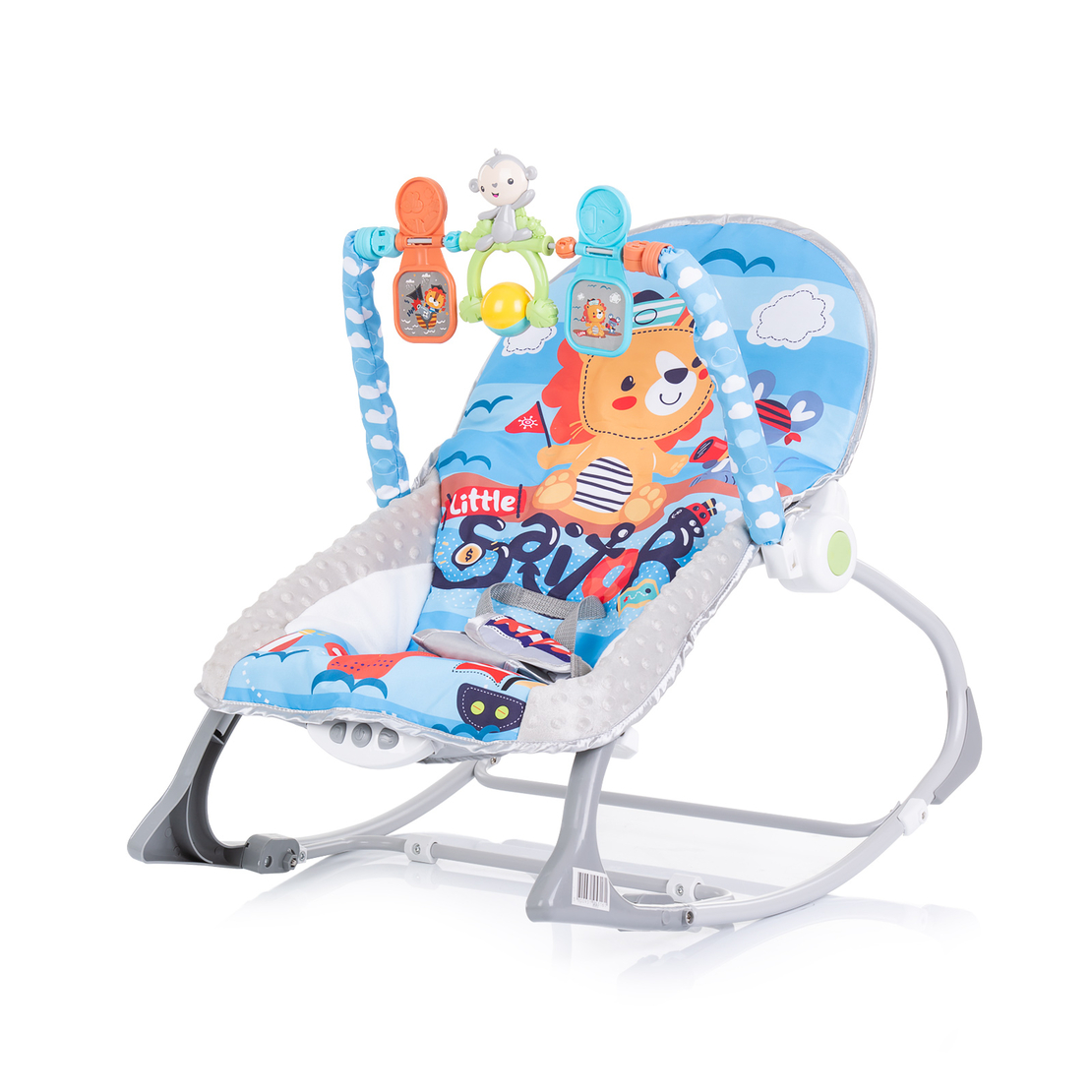 Chipolino  Музикален шезлонг Baby Spa Син