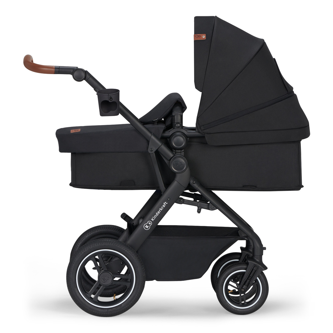  Количка KinderKraft B-TOUR, 3в1, черна 