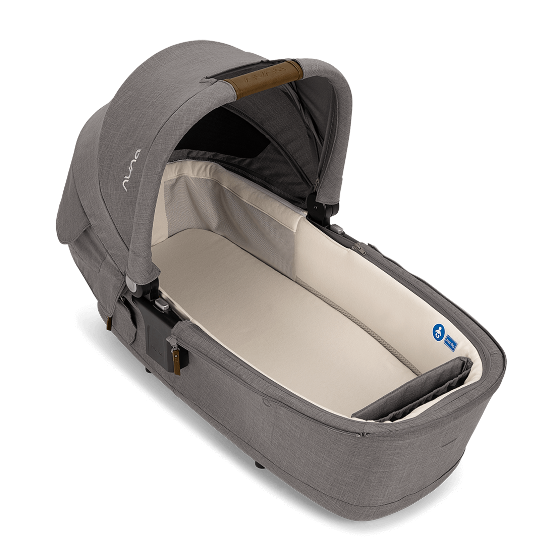 Nuna LYTL Granite Кош за Новородено за модели колички Nuna MIXX и Nuna TRIV и Nuna TRVL и Nuna IXXA