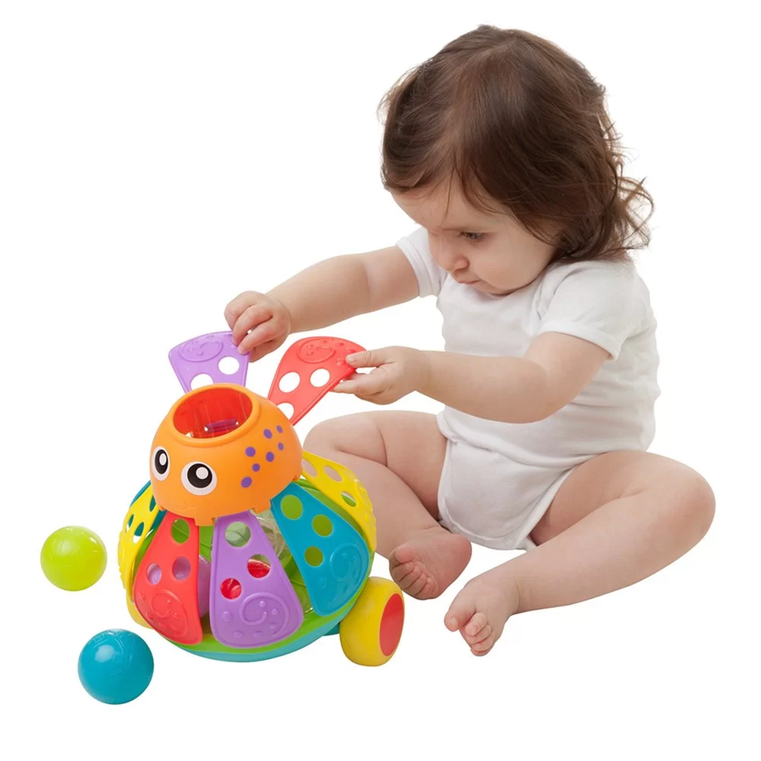 PLAYGRO АКТИВНА ИГРАЧКА ЗА БУТАНЕ С ТОПЧЕТА ОКТОПОД 12-36М