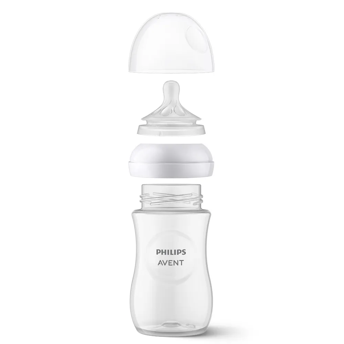 Philips AVENT SCY903/01 Шише за Хранене Natural Response 260 мл с Биберон без Протичане Поток 3 от 1м+