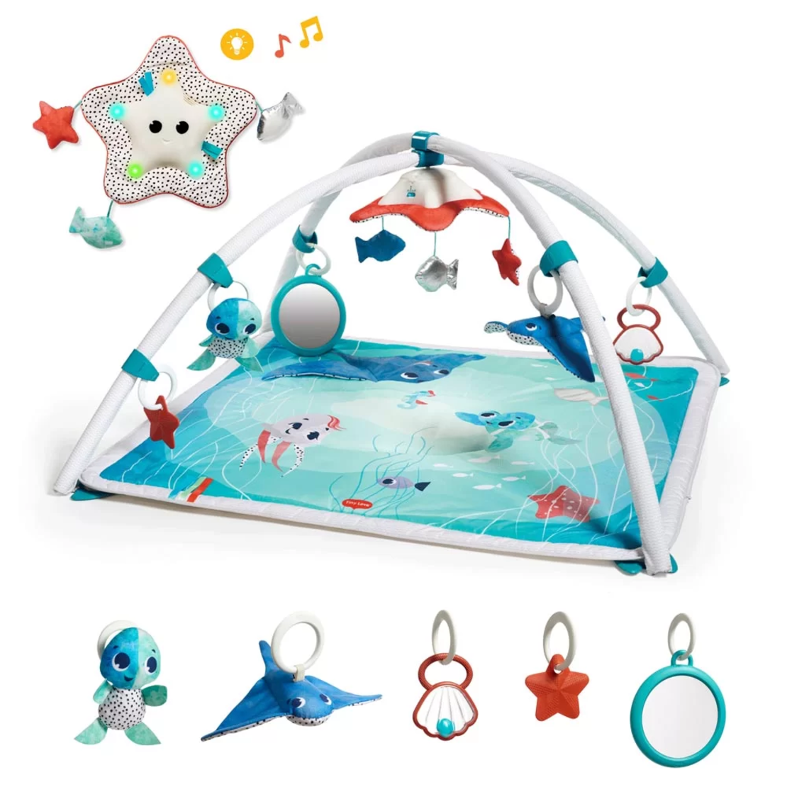 АКТИВНА ГИМНАСТИКА GYMINI KICK&PLAY FARM