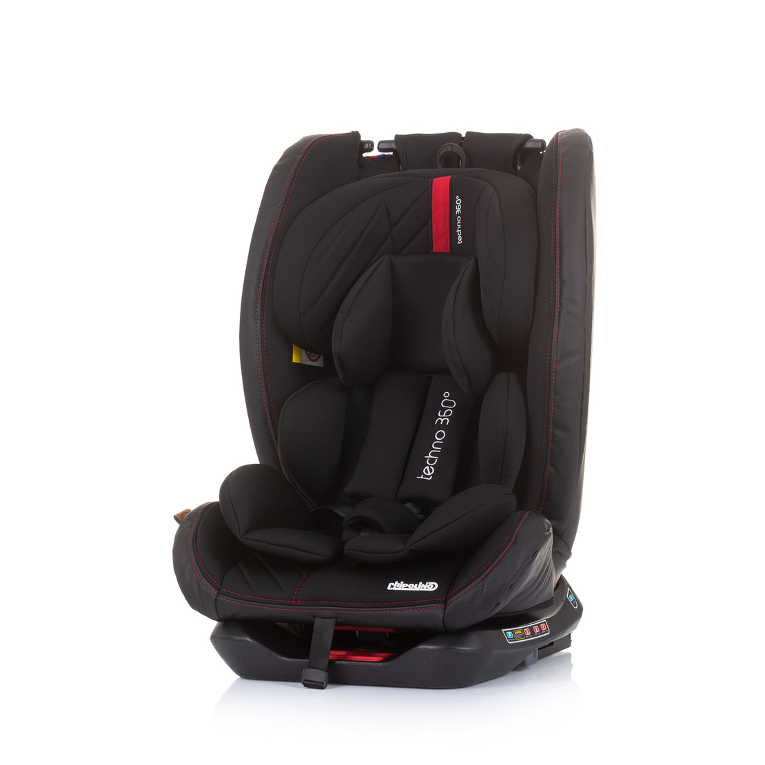 Chipolino  Столче Кола 360 ISOFIX 0-36 кг Техно Абанос