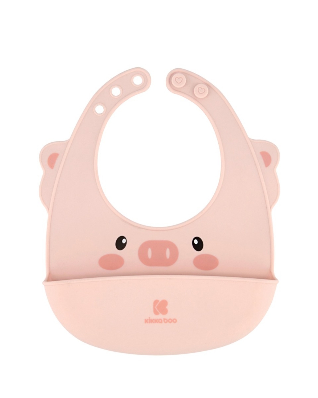 KikkaBoo Лигавник силиконов Pink
