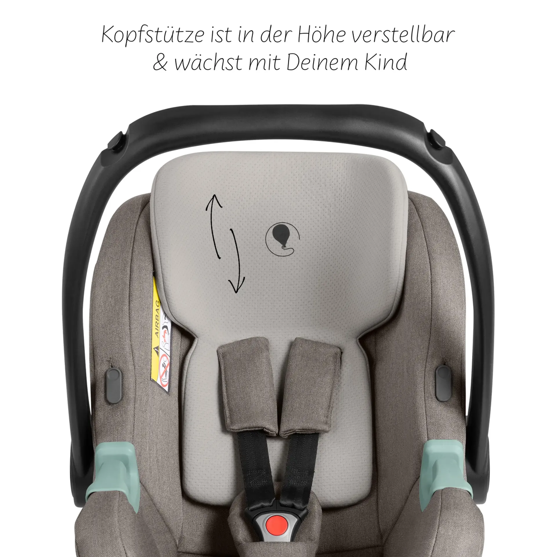 ABC Design Infant Car Seat Tulip i-Size for Newborn Babys Кош за Новородено Nature