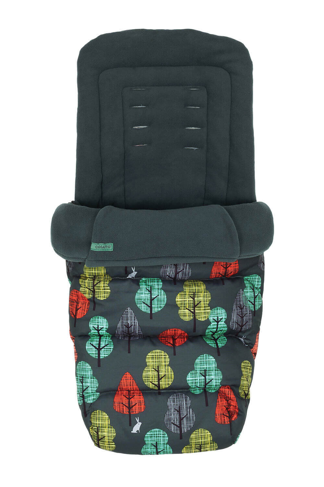 Промопакет Cosatto Giggle Quad Hare Wood 3в1 + i-Size база и чувалче за крака