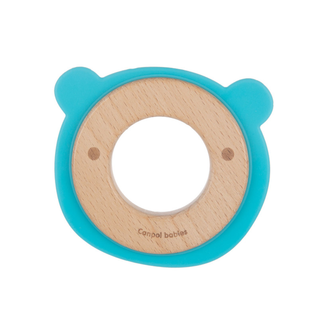 Чесалка дърво-силикон Bear