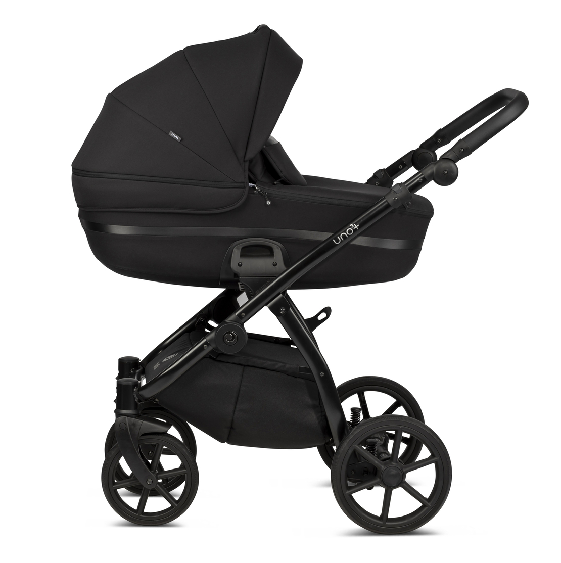 Tutis Uno5+ Charcoal 100 Комбинирана Детска Количка  2 в 1