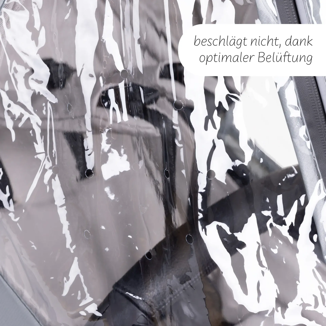 ABC Design Rain Cover 4 Seasons for Stroller Дъждобран с Цип за Детска Количка